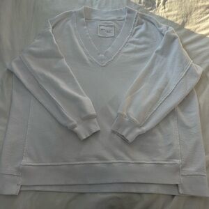 Aerie Oversized White Sweater